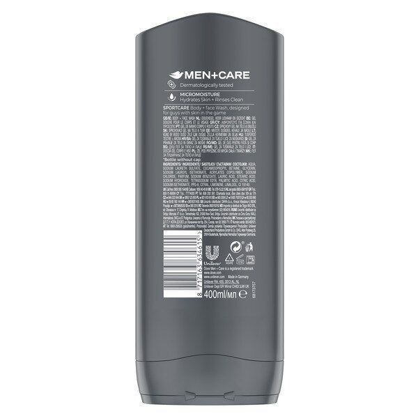 Dove Men + Care Sport Active &amp;amp; Fresh Bodywash 400ml