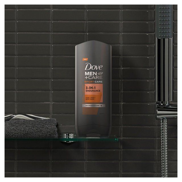 Dove Men+Care Sport Care 3-in-1 Hair Face &amp;amp; Body Wash   400ml