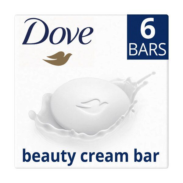 Dove Moisturising Soap Beauty Cream Bar 4X90g 540G