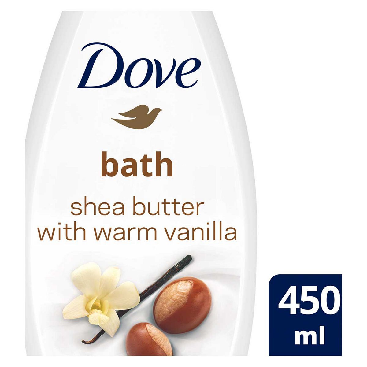 Dove Purely Pampering Bath Soak Shea Butter with Warm Vanilla 450ml