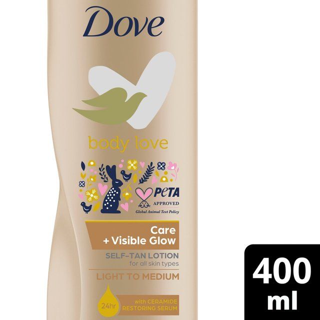 Dove Visible Glow Fair to medium self tan lotion   400ml