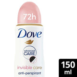 Dove Women Advanced Antiperspirant Deodorant Invisible Care Aerosol   150ml