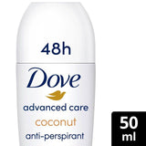 Dove Women Advanced Antiperspirant Deodorant Roll on Coconut   50ml