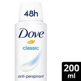 Dove Women Antiperspirant Deodorant Classic Aerosol   200ml