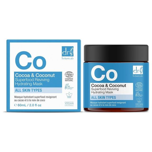 Dr Botanicals Apothecary Cocoa & Coconut Superfood Reviving Hydrating Mask   60ml