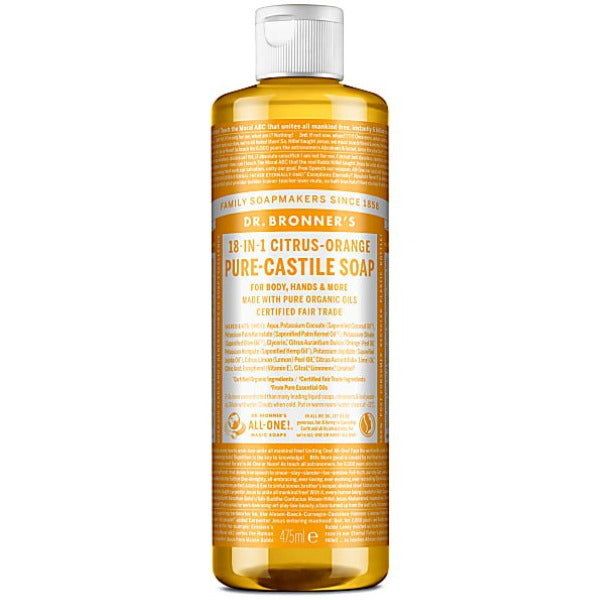 Dr Bronner Citrus Castile Liquid Soap - 473ml