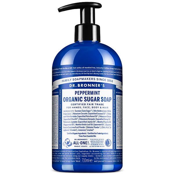 Dr Bronner Organic Shikakai Peppermint Soap - 710ml