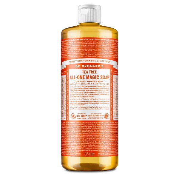 Dr Bronner Tea Tree Castile Liquid Soap - 946ml