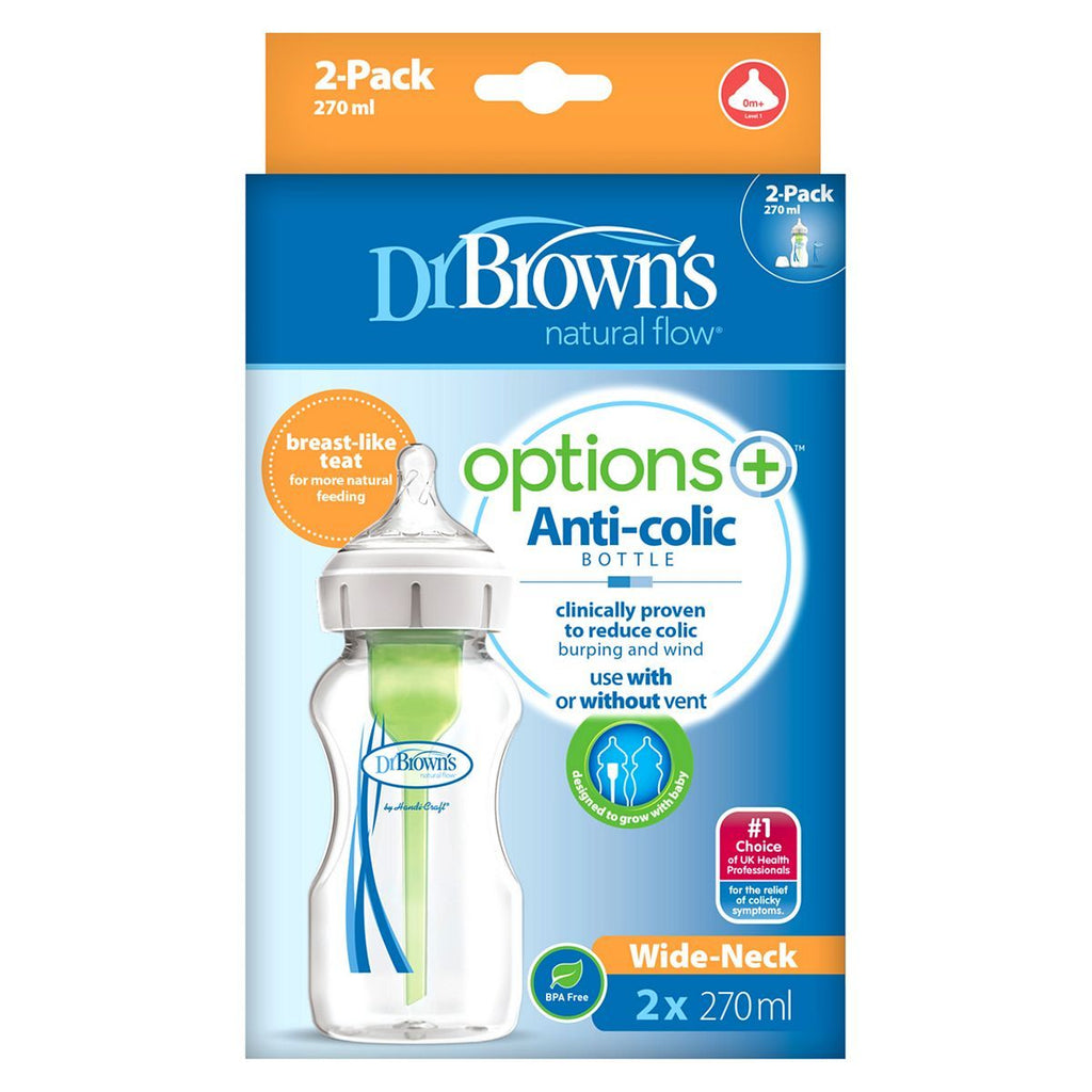 Dr Brown's Options Plus 270ml Twin Pack