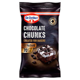 Dr. Oetker 70% Extra Dark Chocolate Chunks   100g