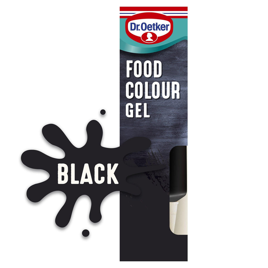 Dr. Oetker Extra Strong Black Food Colouring Gel 15g