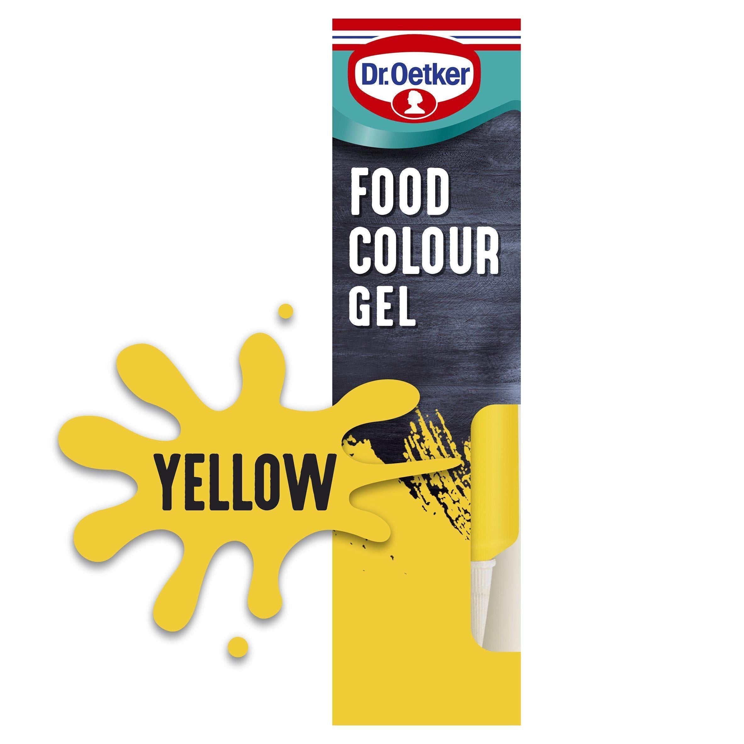 Dr. Oetker Extra Strong Yellow Food Colouring Gel 15g