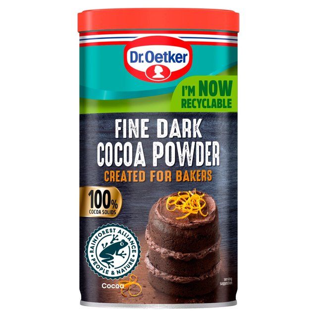 Dr. Oetker Fine 100% Dark Cocoa Powder   190g