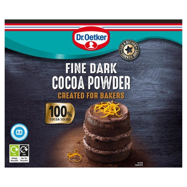 Dr. Oetker Fine 100% Dark Cocoa Powder   190g