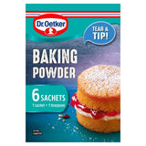 Dr. Oetker Gluten Free Baking Powder Sachets   6 x 5g