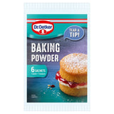 Dr. Oetker Gluten Free Baking Powder Sachets   6 x 5g