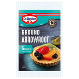 Dr. Oetker Ground Arrowroot Sachets   6 x 8g