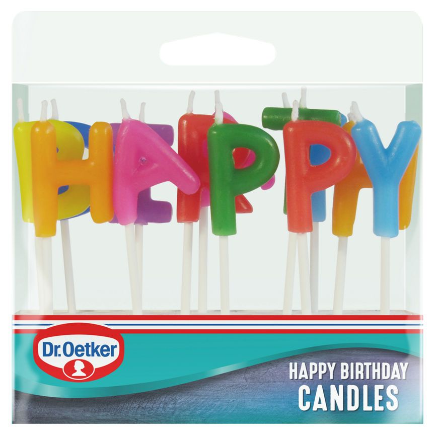 Dr. Oetker Happy Birthday Candles