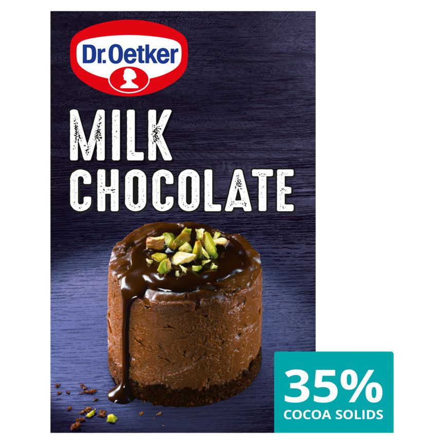 Dr Oetker Milk Chocolate 100g