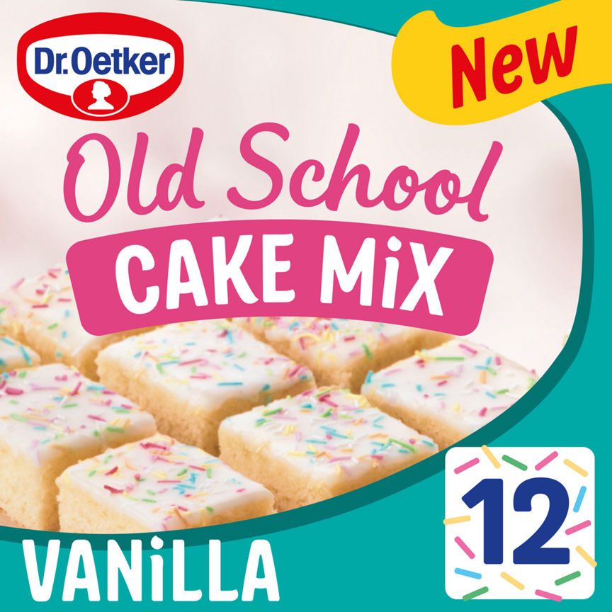 Dr. Oetker Old School Cake Mix Vanilla 436g