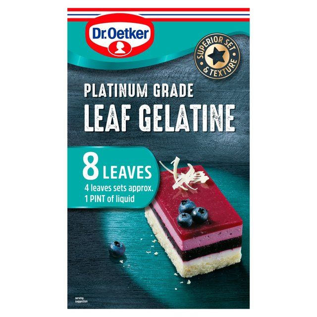 Dr. Oetker Platinum Grade Leaf Gelatine Default Title