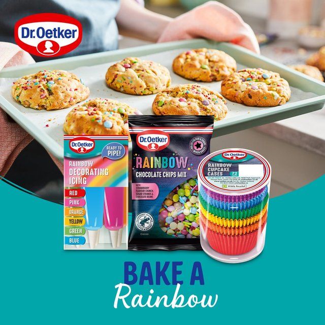 Dr. Oetker Rainbow Chocolate Chips Mix   90g