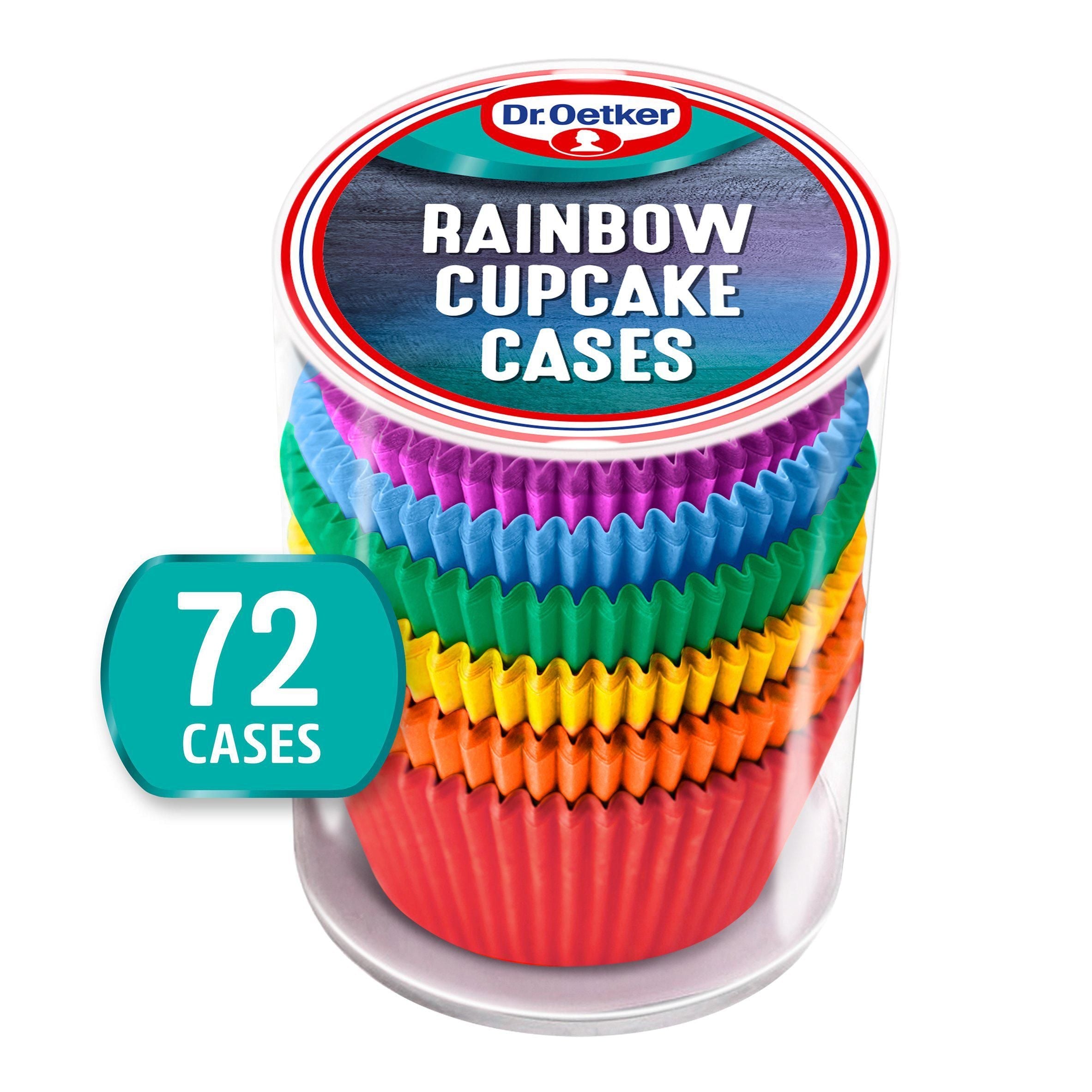 Dr. Oetker Rainbow Cupcake Cases x72