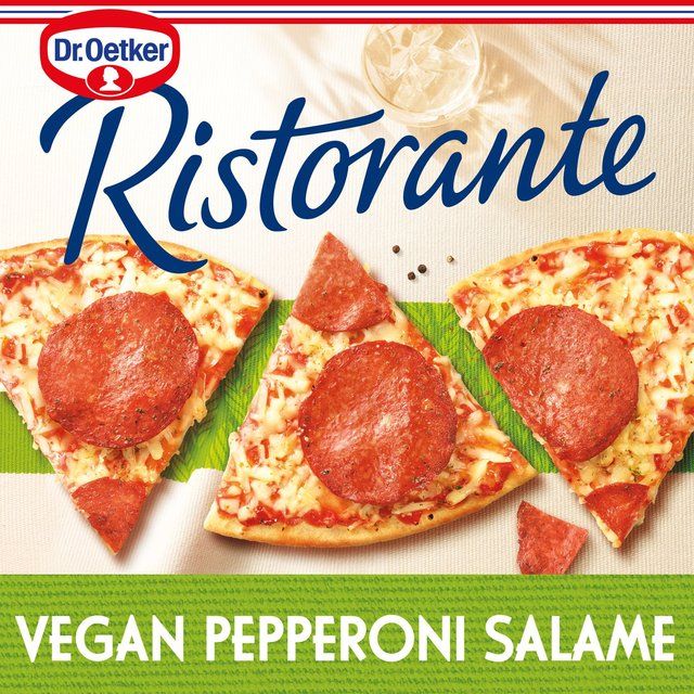 Dr. Oetker Ristorante Vegan Pepperoni Salami Pizza   295g