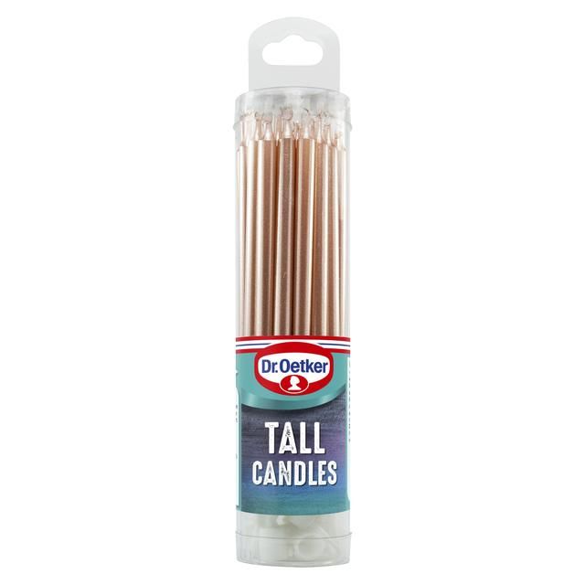 Dr.Oetker Tall Birthday Candles   18 per pack