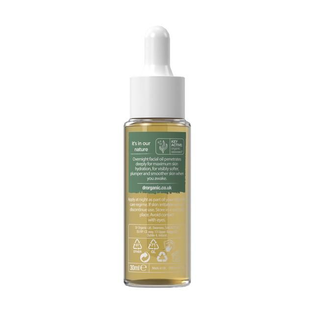 Dr Organic Ageless with Seaweed Overnight Recovery Oil   30ml