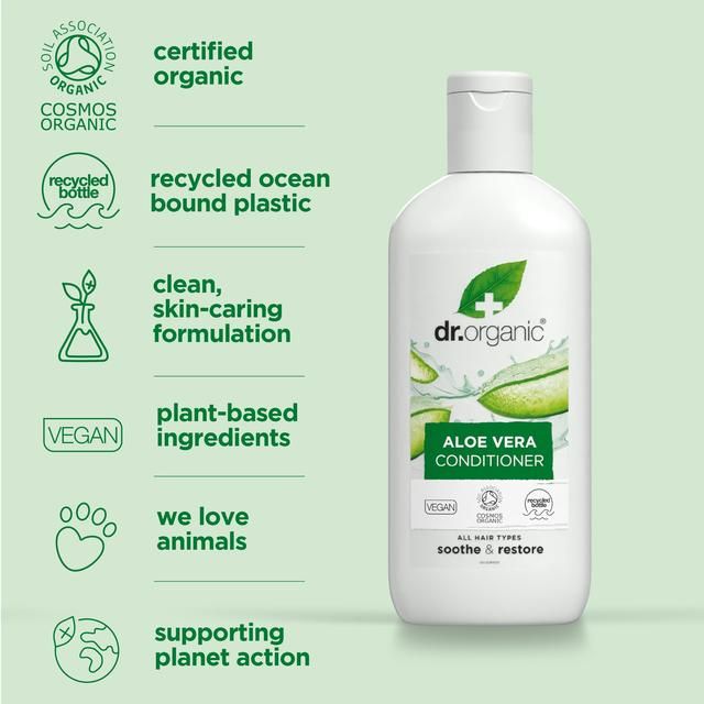 Dr Organic Aloe Vera Conditioner   265ml