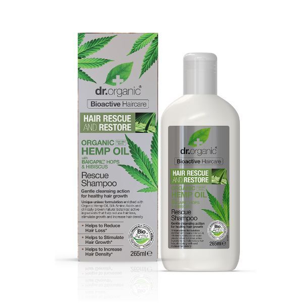 Dr Organic Hemp Oil Rescue Shampoo 265ml