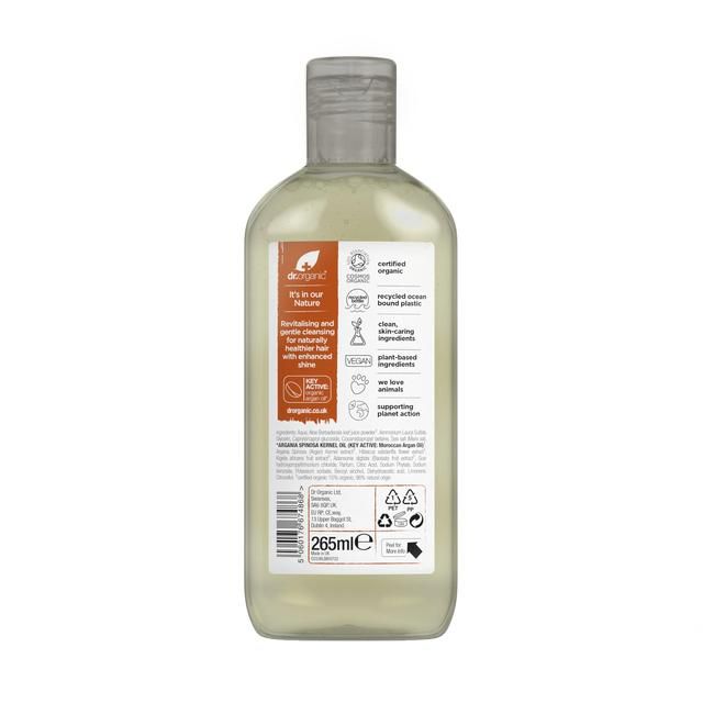 Dr Organic Moroccan Argan Oil Shampoo   265ml