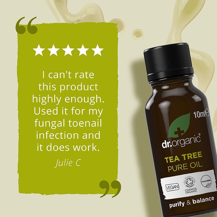 Dr Organic Tea Tree Pure Oil 10ml