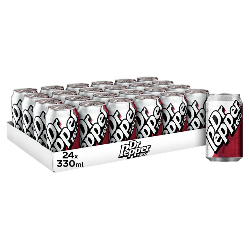 Dr Pepper Zero 24 x 330ml