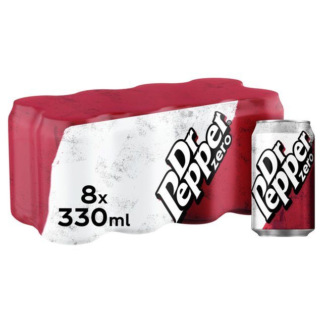 Dr Pepper Zero   8 x 330ml