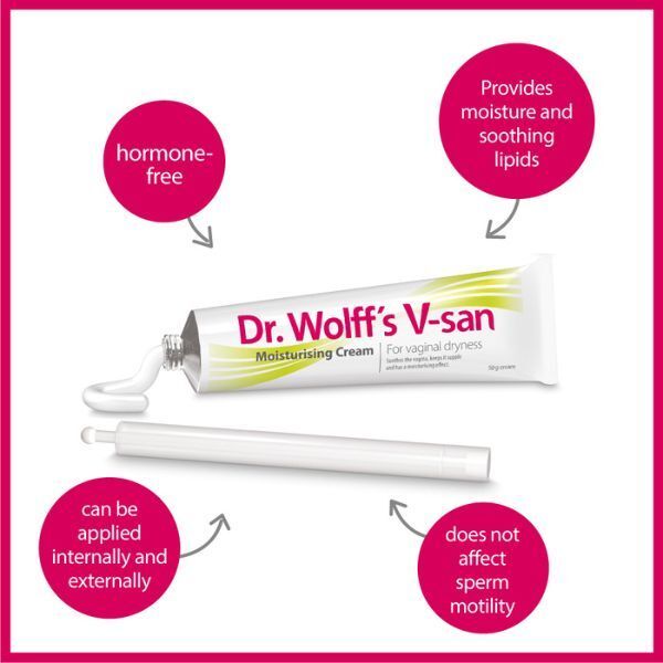 Dr. Wolff's V-san Moisturising Cream 1x 50g