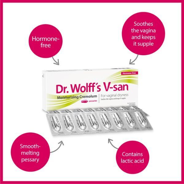 Dr. Wolff's V-san Moisturising Cremolum 2x 16pcs