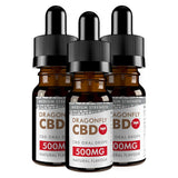 Dragonfly CBD Cannabidiol Oil 500mg 5.6% 10ml x 3 Bundle