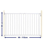 DreamBaby Arizona Metal 2 - Panel Extender - Gate (Fits Gaps 68cm -112cm) - Hardware Mounted