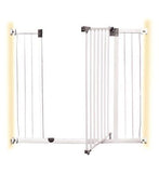 DreamBaby Liberty Xtra Tall Xtra Wide Hallway Metal Safety Gate (Fits Gap 99-105.5cm) - White - Pressure Mounted