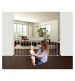 DreamBaby Newport 3 - Panel Metal Adapta Barrier/Gate - White Metal - Hardware Mounted