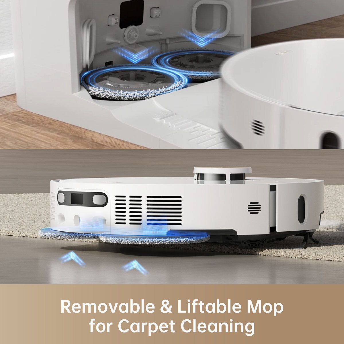 Dreame X40 Ultra Complete Robot Vacuum &amp;amp; Mop with Self-Cleaning and Auto-Empty, RLX63CE-2