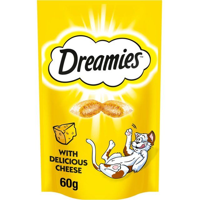 Dreamies Cat Treat Biscuits with Cheese   60g