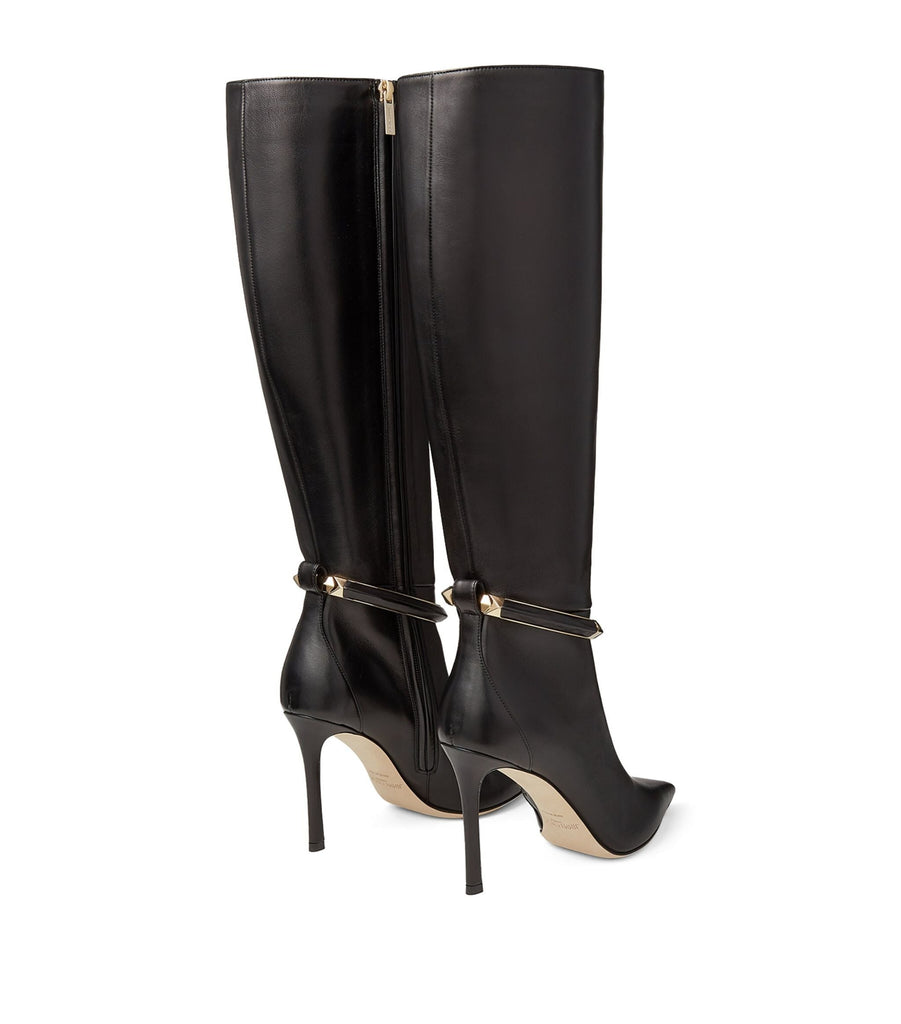 Dreece 95 Leather Knee-High Boots