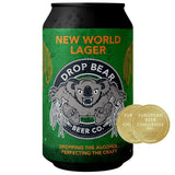 Drop Bear Beer Co. New World Lager 0.5%    330ml