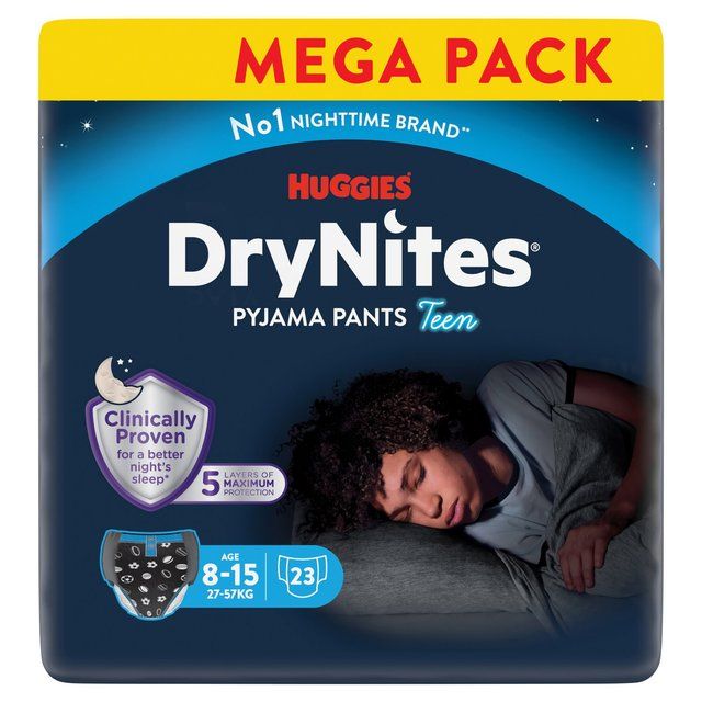 DryNites 8-15 yrs Boy Mega Pack   23 per pack