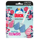 Duck Active Clean Toilet Rim Block First Kiss Flowers