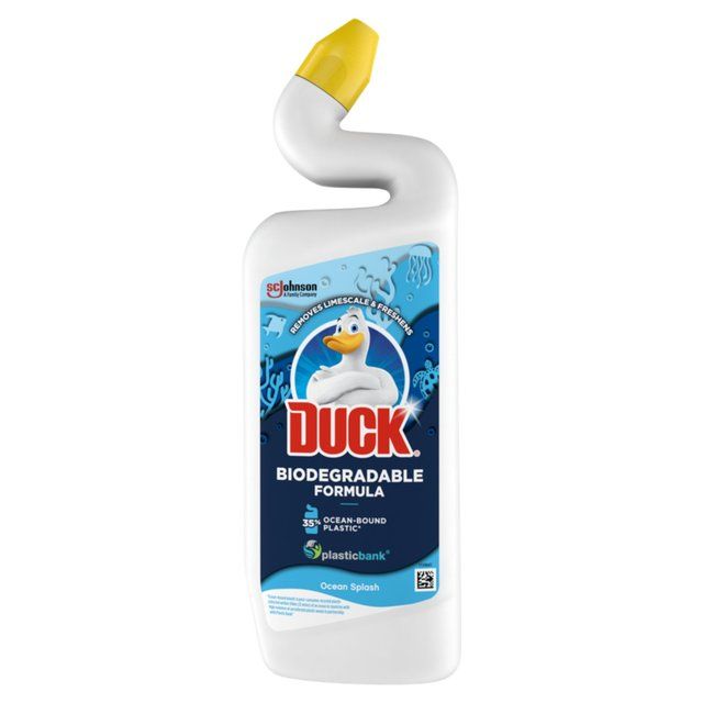 Duck Biodegradable Toilet Cleaning Liquid Ocean Splash   750ml