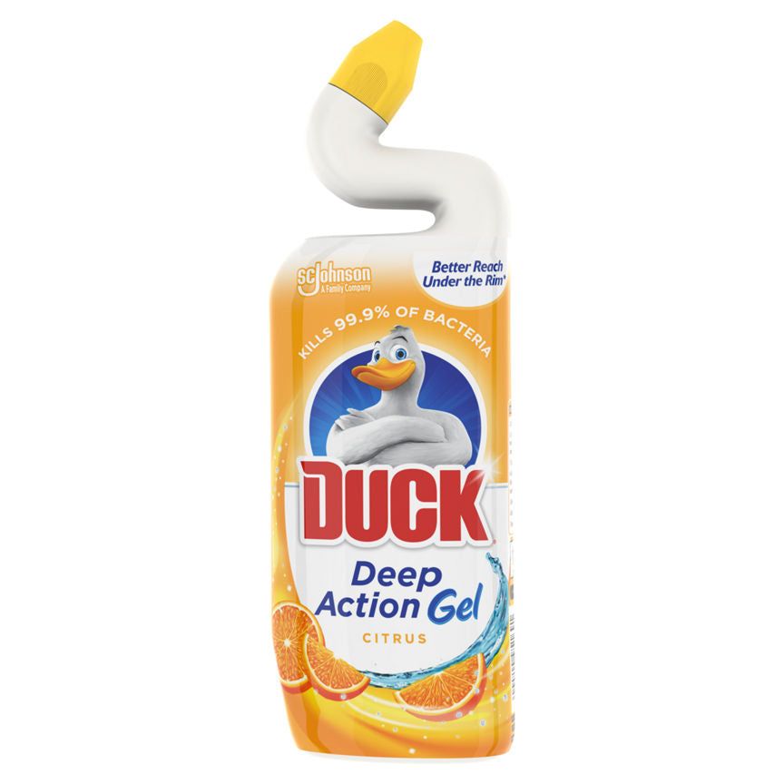 Duck Toilet Deep Action Gel Liquid Cleaner Citrus 750ml